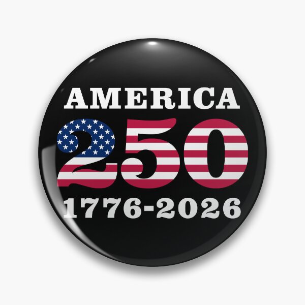 Item preview, America 250 1776-2026 - USA 250th Anniversary (on black) designed and sold by STUDIO-72.