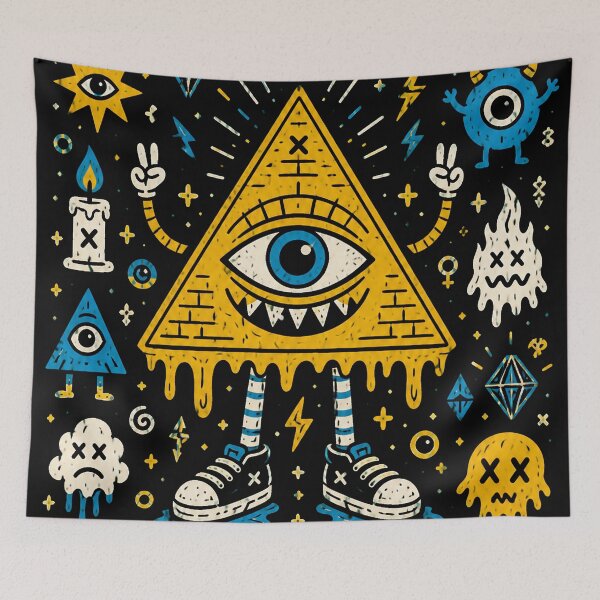 Item preview, Cute Occult Monster Eye Aesthetic designed and sold by ZetaDream.