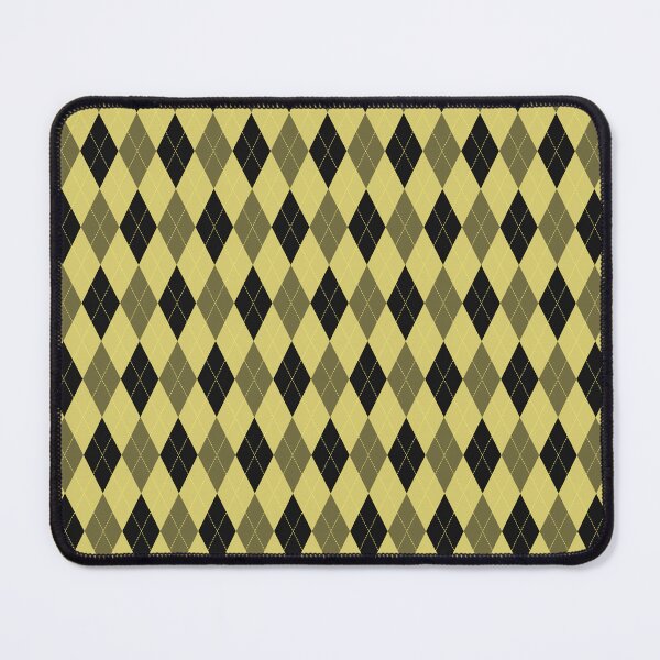 Item preview, Black And Yellow Argyle Pattern designed and sold by pattern-archive.