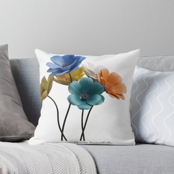Item preview, Colorful Wildflowers Bloom Beautifully Floral Design designed and sold by Nanavibesshop.
