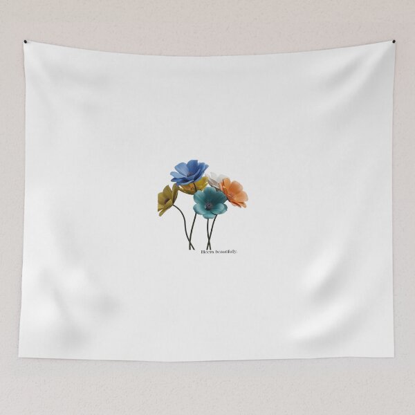 Item preview, Colorful Wildflowers Bloom Beautifully Floral Design designed and sold by Nanavibesshop.