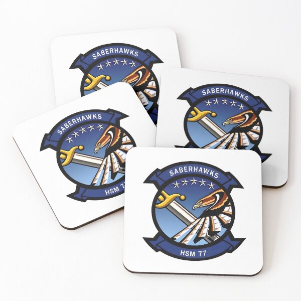 Item preview, HSM-77 Saberhawks Squadron Emblem designed and sold by CharlieDesings.