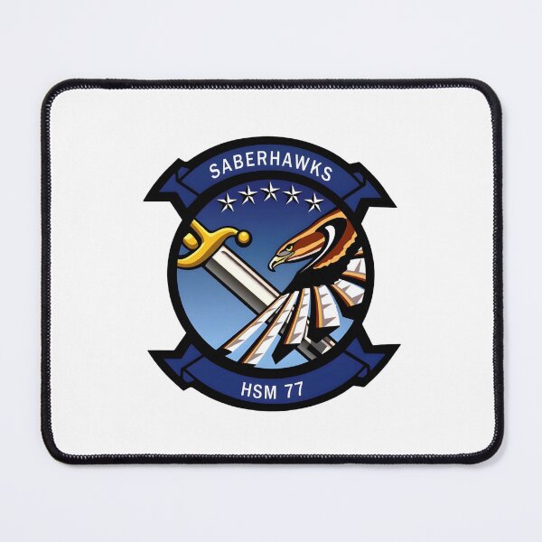 Item preview, HSM-77 Saberhawks Squadron Emblem designed and sold by CharlieDesings.