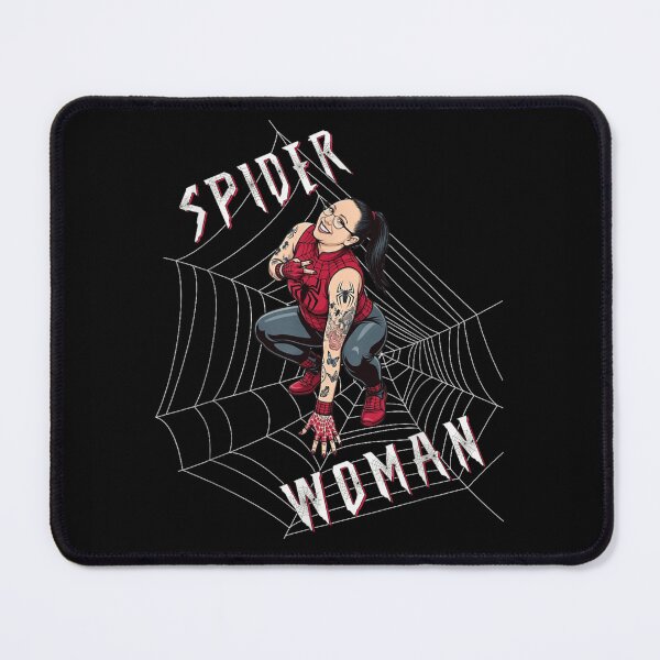 Item preview, Spider Woman Tattooed Girl Web Graphic Urban Superhero Girl Power designed and sold by WilliaMaler.