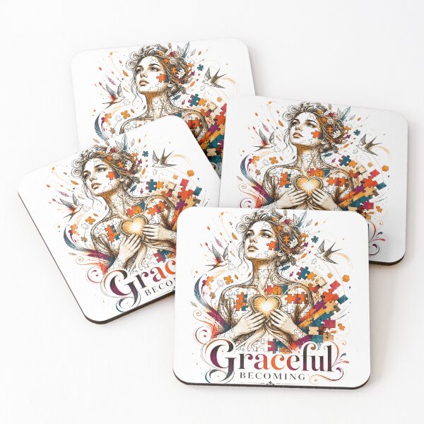 Artikelvorschau, Anmutig wird surreales Puzzleteil Frau Linienzeichnung entworfen und verkauft von KireaDesigns.