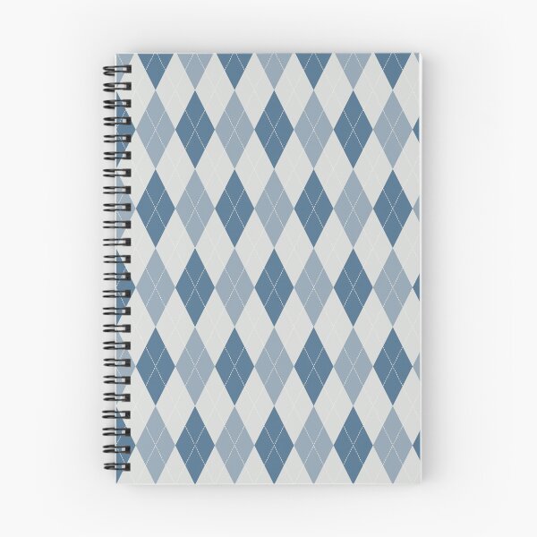 Item preview, Blue And Cream Argyle Pattern designed and sold by pattern-archive.