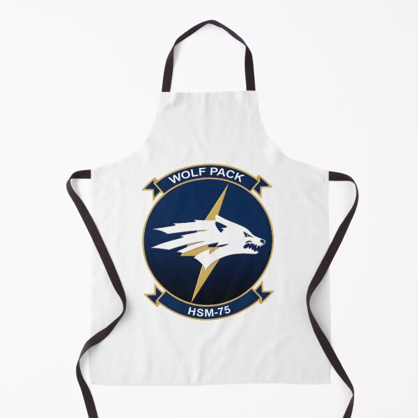Item preview, HSM-75 Wolf Pack Squadron Emblem designed and sold by CharlieDesings.