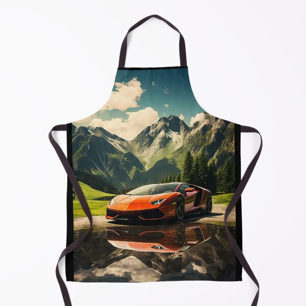 Item preview, Copy of Copy of Vibrant Artistic Watercolor Car Painting With Colorful Neon Street Reflections designed and sold by RevUpDesign.