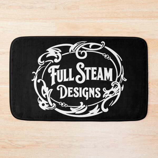 Item preview, Full Steam Designs Vintage Ornate Filigree Typography Victorian Logo Style designed and sold by WilliaMaler.
