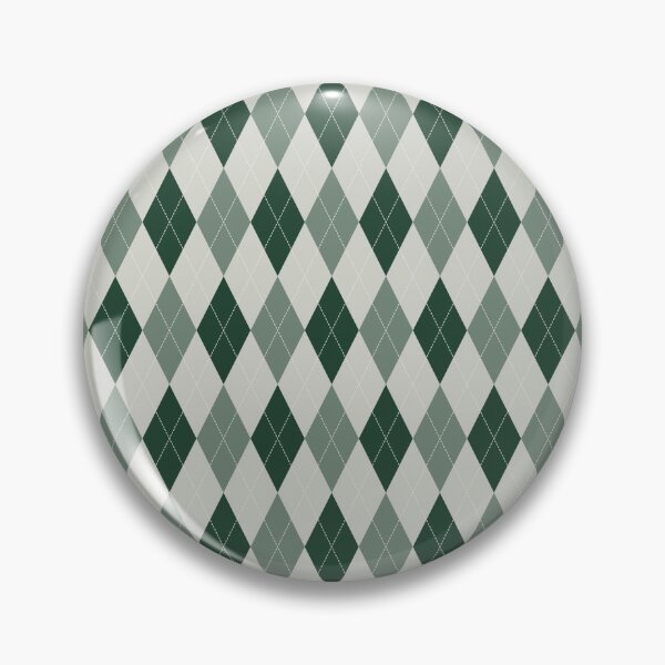 Item preview, Green And Cream Argyle Pattern designed and sold by pattern-archive.