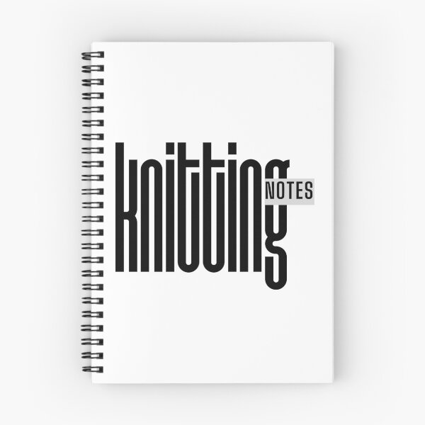 Artikelvorschau, Stricknotizbuch entworfen und verkauft von Gemma Kingaby.