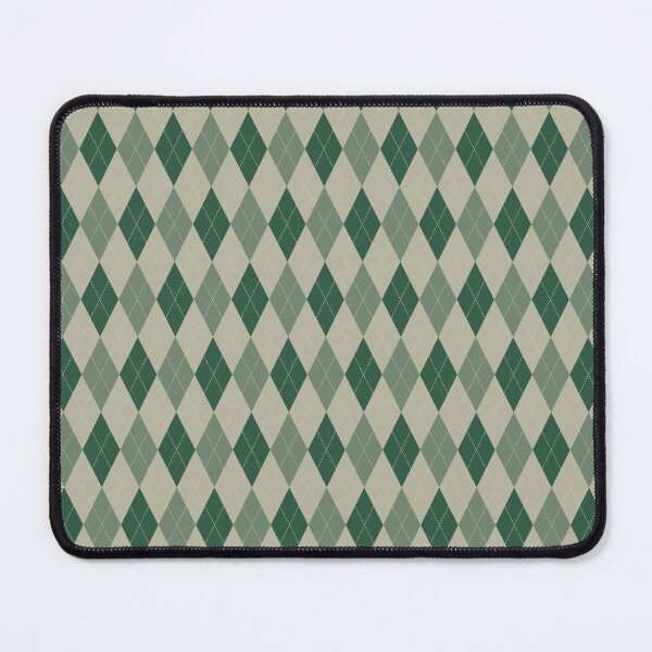 Item preview, Green And Sand Argyle Pattern designed and sold by pattern-archive.