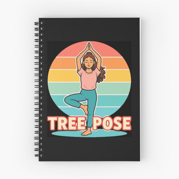 Item preview, Tree Pose Yoga Girl - Vintage 70s Retro Sunset designed and sold by VINTAGEPUNTEES.