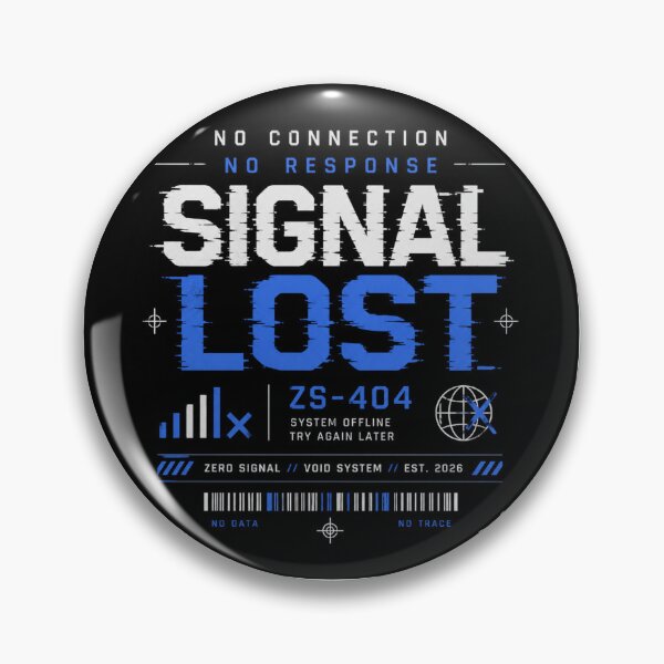 Item preview, Signal Lost - Aesthetic Glitch Techwear Design designed and sold by veloramode.