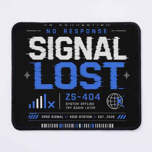 Item preview, Signal Lost - Aesthetic Glitch Techwear Design designed and sold by veloramode.