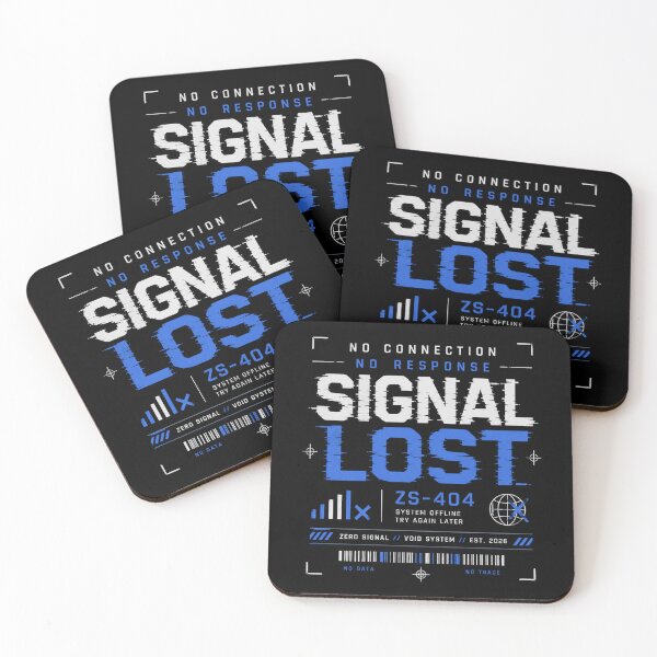 Item preview, Signal Lost - Aesthetic Glitch Techwear Design designed and sold by veloramode.