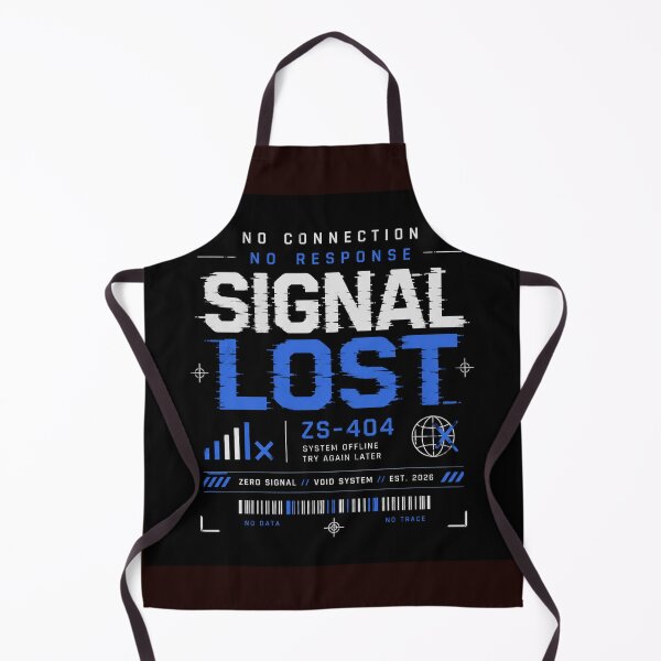 Item preview, Signal Lost - Aesthetic Glitch Techwear Design designed and sold by veloramode.