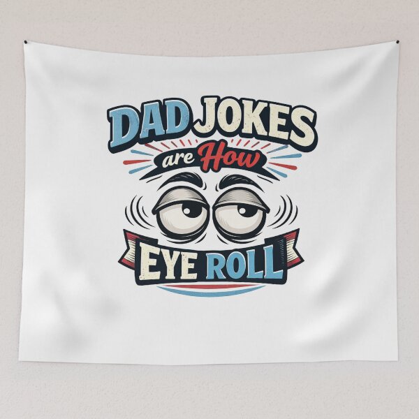 Item preview, Dad Jokes Are How Eye Roll Funny Eye Roll Humor Gift designed and sold by Owcomm.