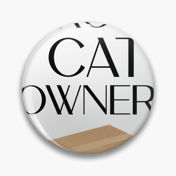 Item preview, proud cat owner ?  designed and sold by BeyondWonders.