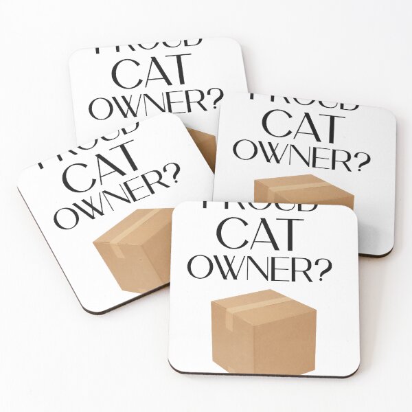 Item preview, proud cat owner ?  designed and sold by BeyondWonders.