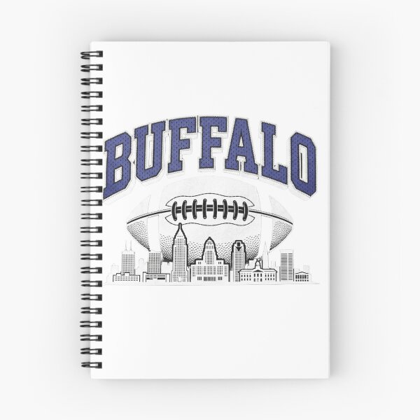 Item preview, Buffalo Football Skyline - City Landmarks Retro Sports Art designed and sold by Thogan0416.