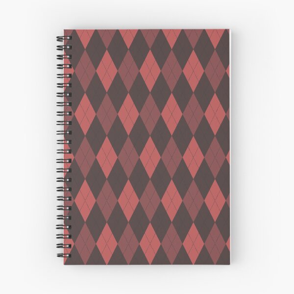 Item preview, Red And Charcoal Argyle Pattern designed and sold by pattern-archive.