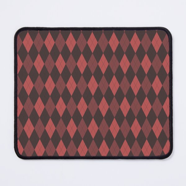 Item preview, Red And Charcoal Argyle Pattern designed and sold by pattern-archive.