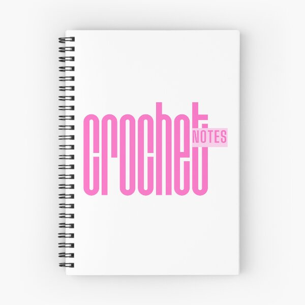 Item preview, Crochet Notebook pink designed and sold by Gemma Kingaby.
