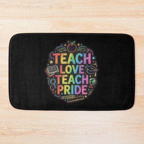 Item preview, Teach Love Teach Pride Teacher Gift – Inclusive LGBTQ Educator Pride Month Design designed and sold by Im-Ara.