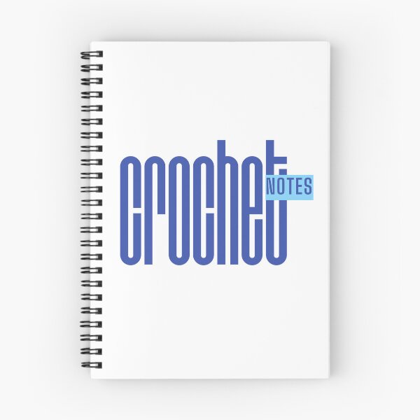 Item preview, Crochet Notebook blue designed and sold by Gemma Kingaby.