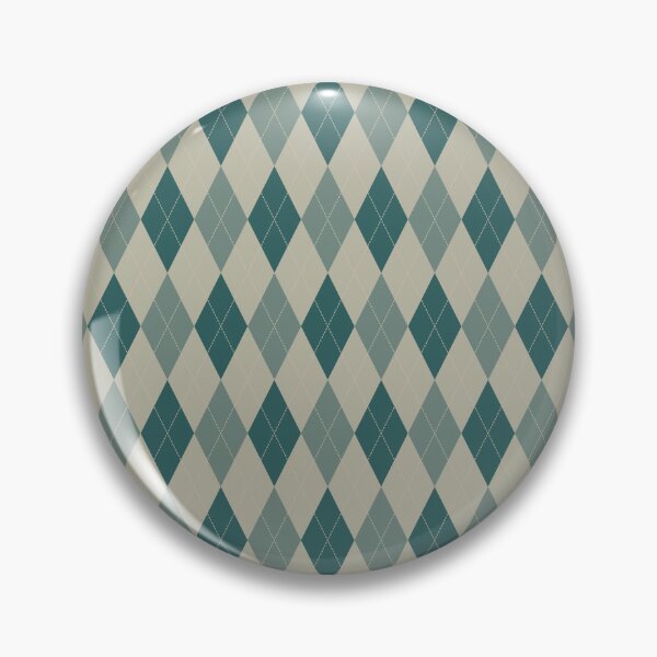 Item preview, Teal And Beige Argyle Pattern designed and sold by pattern-archive.