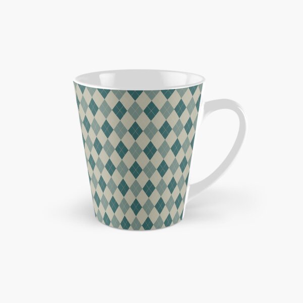 Item preview, Teal And Beige Argyle Pattern designed and sold by pattern-archive.