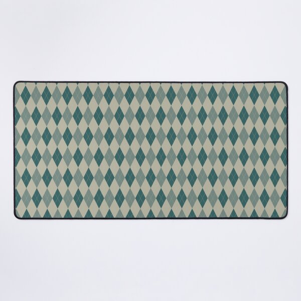 Item preview, Teal And Beige Argyle Pattern designed and sold by pattern-archive.