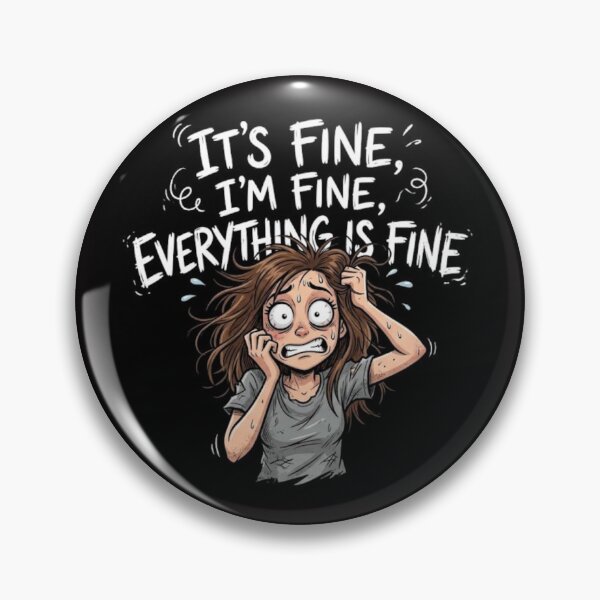 Item preview, It's Fine, I'm Fine, Everything Is Fine (HQ) designed and sold by JVP Universe.