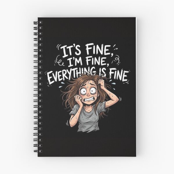 Aperçu de l'œuvre It's Fine, I'm Fine, Everything Is Fine (HQ) créée et vendue par JVP Universe.