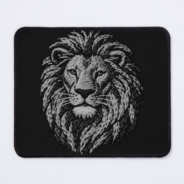 Item preview, Lion's head - Illusion of an embroidery - SW - Horoscope Zodiac sign designed and sold by Kimenta Fashion.