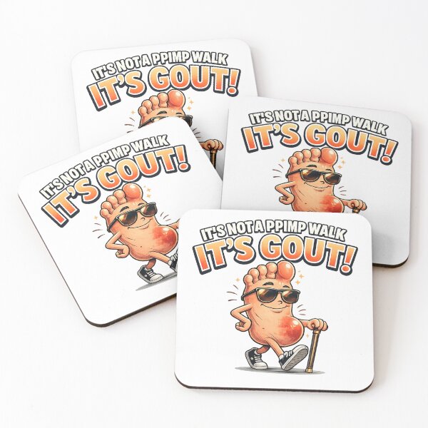 Item preview, it's not a pimp walk it's gout funny old man medical humor designed and sold by 3INEKMIZAN.