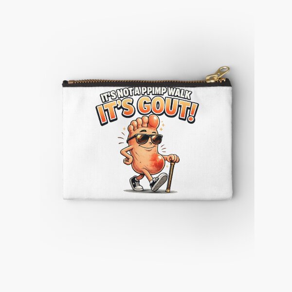 Item preview, it's not a pimp walk it's gout funny old man medical humor designed and sold by 3INEKMIZAN.