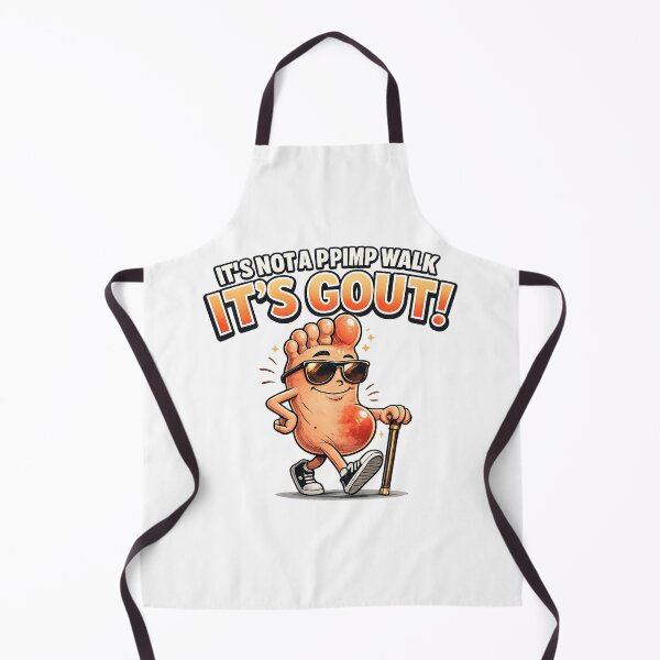Item preview, it's not a pimp walk it's gout funny old man medical humor designed and sold by 3INEKMIZAN.