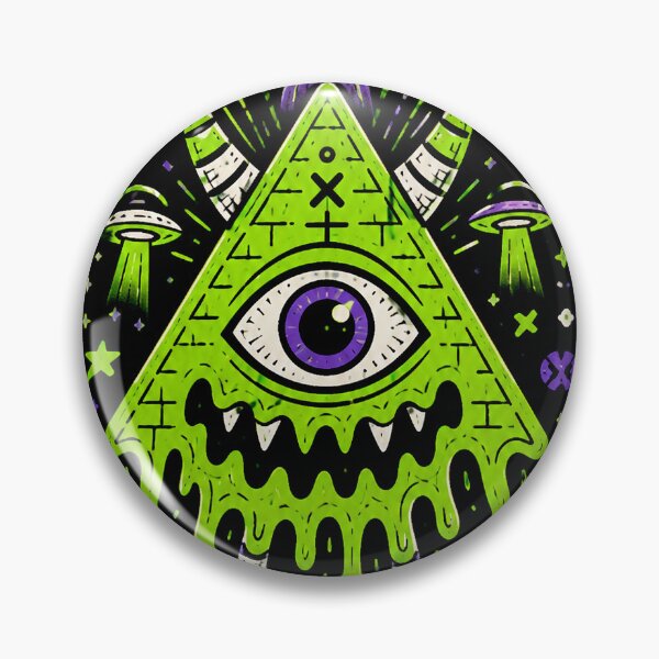 Item preview, Spooky Alien Monster Eye Aesthetic designed and sold by ZetaDream.