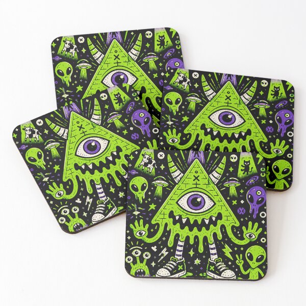 Item preview, Spooky Alien Monster Eye Aesthetic designed and sold by ZetaDream.