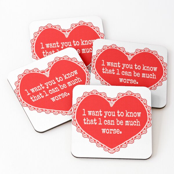 Item preview, I want you to know that l can be much worse. designed and sold by Angeleghties.