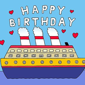 25 Aimants Déco Porte Pour Anniversaire Thème Bateau De Croisière - Neufs