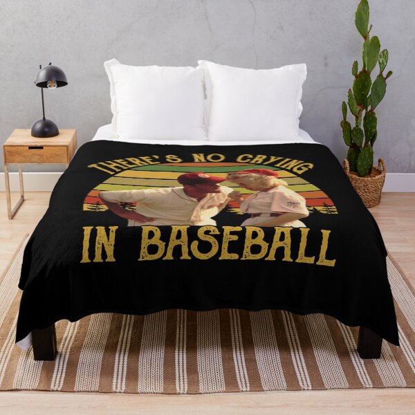 Item preview, Vintage There’s No Crying In Baseball  designed and sold by BareCrack.