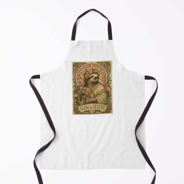 Item preview, Slow & Serene — Art Nouveau Sloth designed and sold by PiedmontTees.