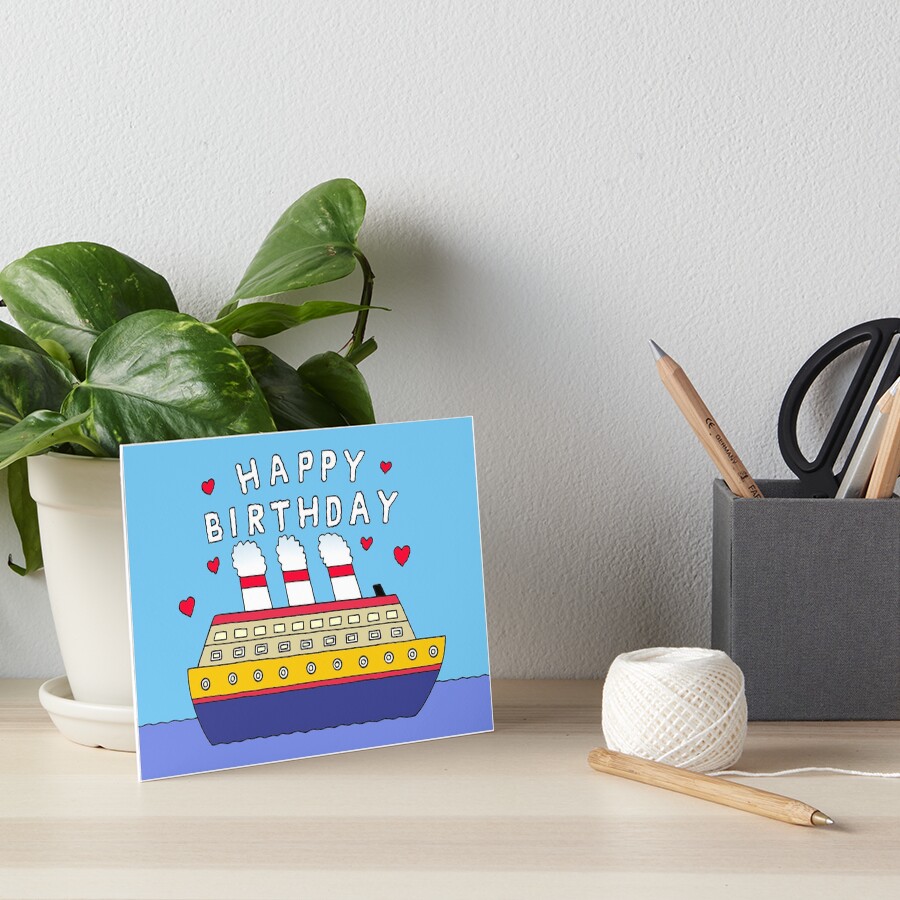 Urne mariage bateau de croisière personnalisable