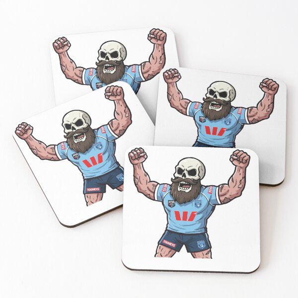 Item preview, NSW Blues 'til death designed and sold by Fake Heston’s Scribble Emporium.