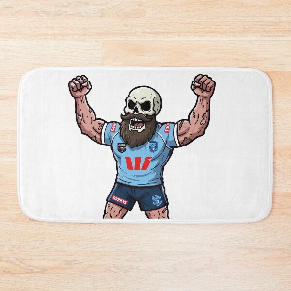 Item preview, NSW Blues 'til death designed and sold by Fake Heston’s Scribble Emporium.