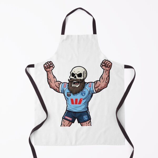 Item preview, NSW Blues 'til death designed and sold by Fake Heston’s Scribble Emporium.
