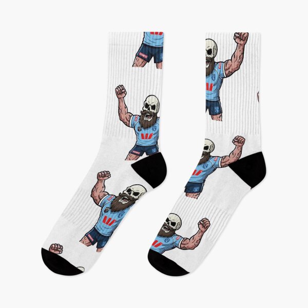Item preview, NSW Blues 'til death designed and sold by Fake Heston’s Scribble Emporium.